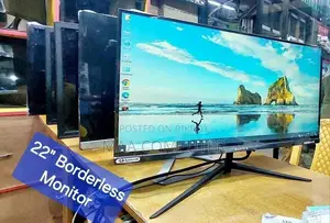 { Borderless Inch } (Super Slim) LED Monitor Esonic 1920×1080p