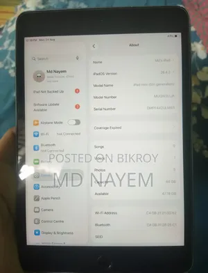 Apple iPad mini 5 (2019) 64 GB Silver