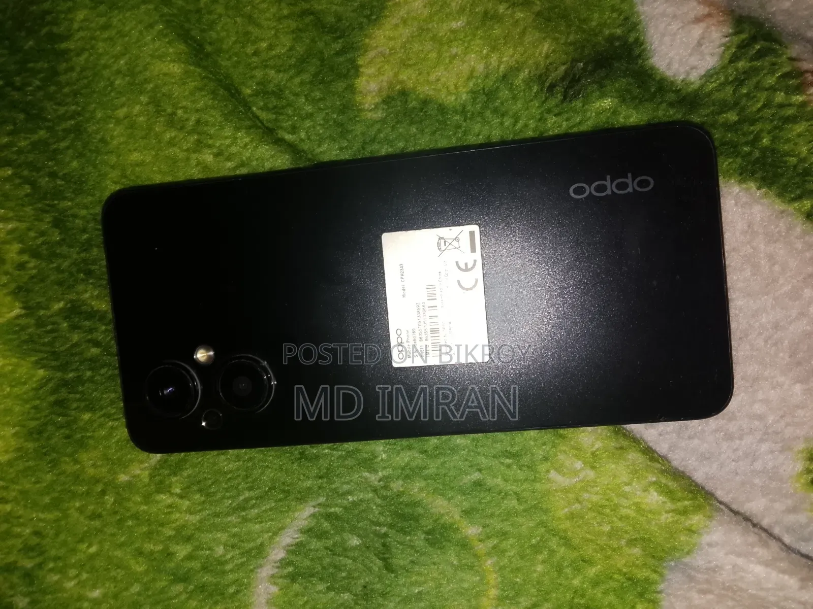 Oppo Reno7 Z 5G 128 GB Black