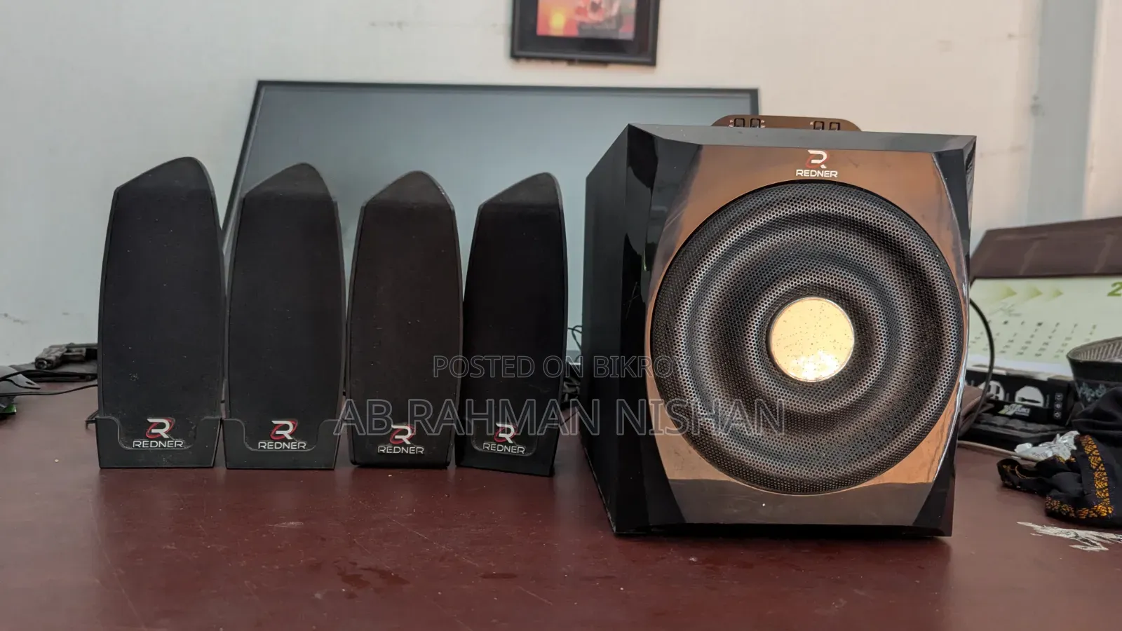 REDNAR 4.1 Speaker Made in Singapore