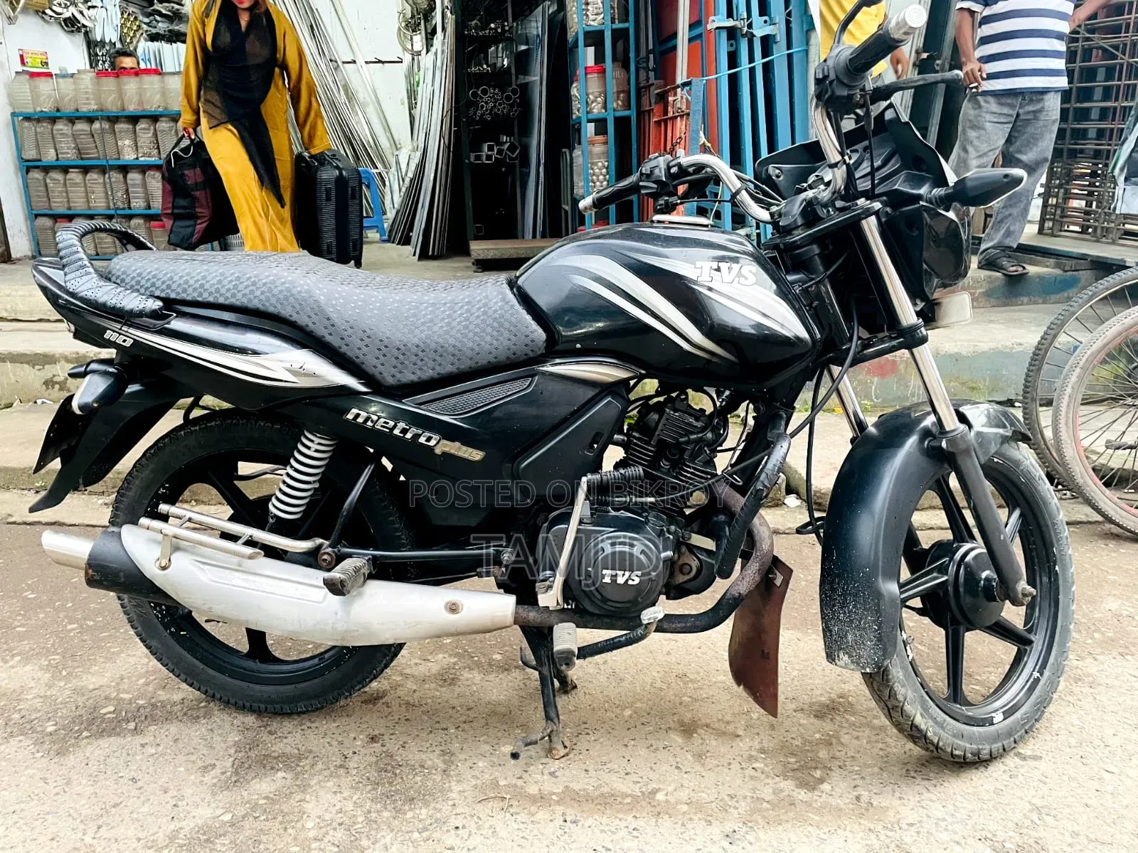 TVS Metro 2021 Black