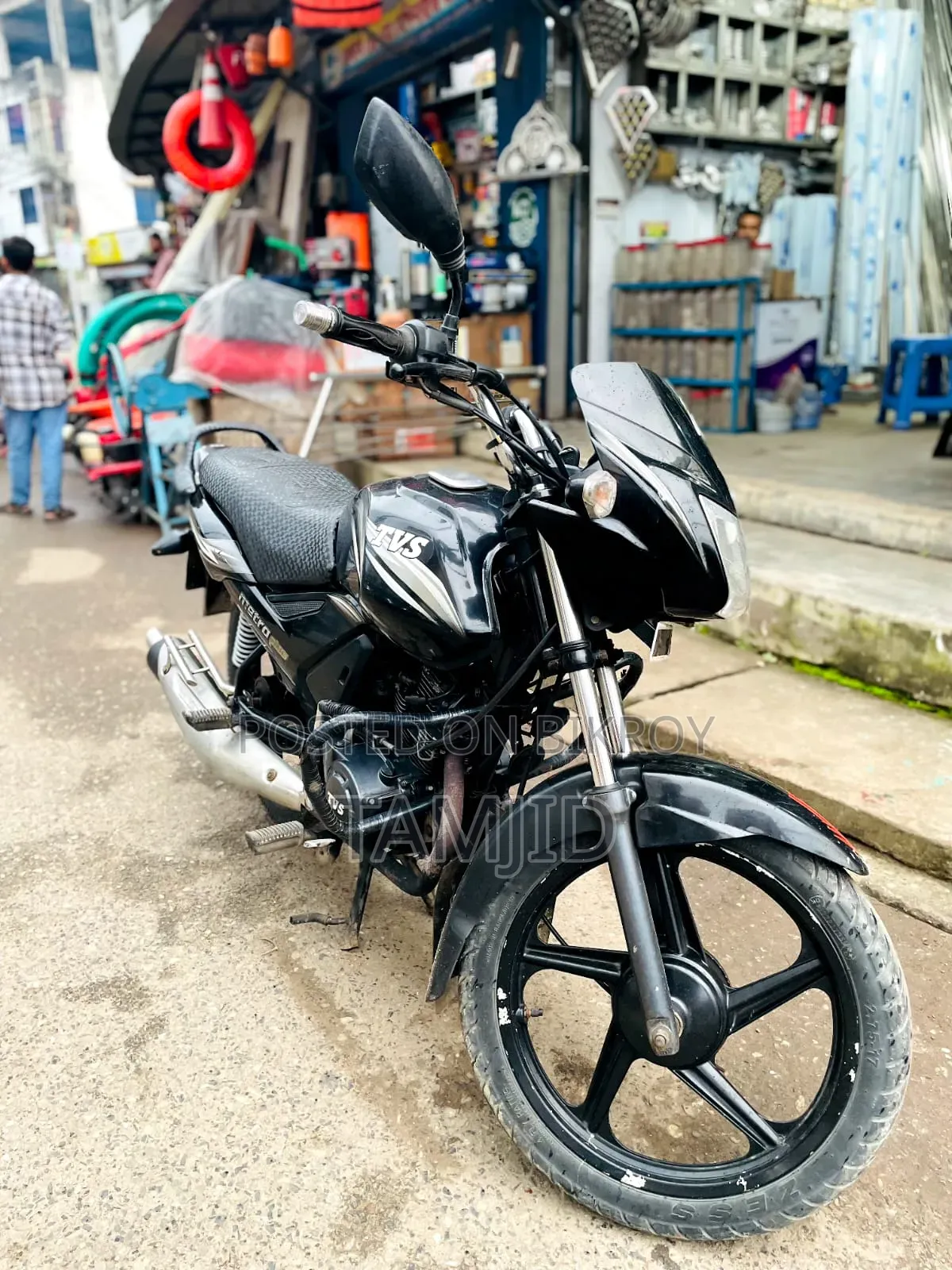 TVS Metro 2021 Black