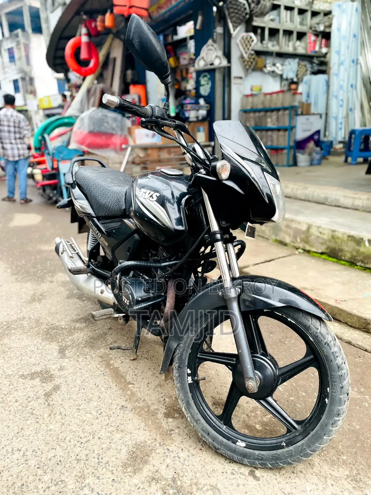 TVS Metro 2021 Black