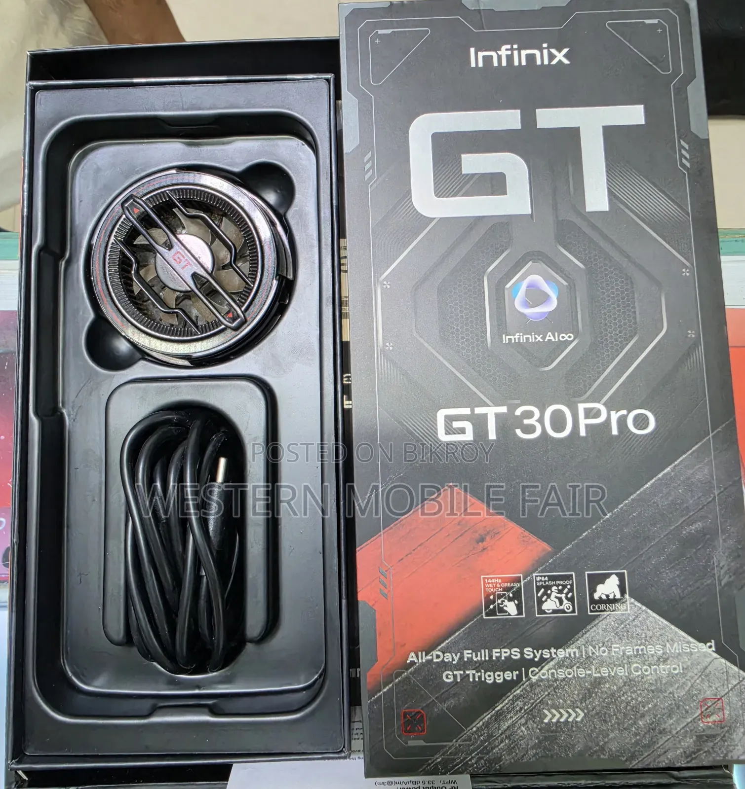 Infinix GT 30 Pro 256 GB Black