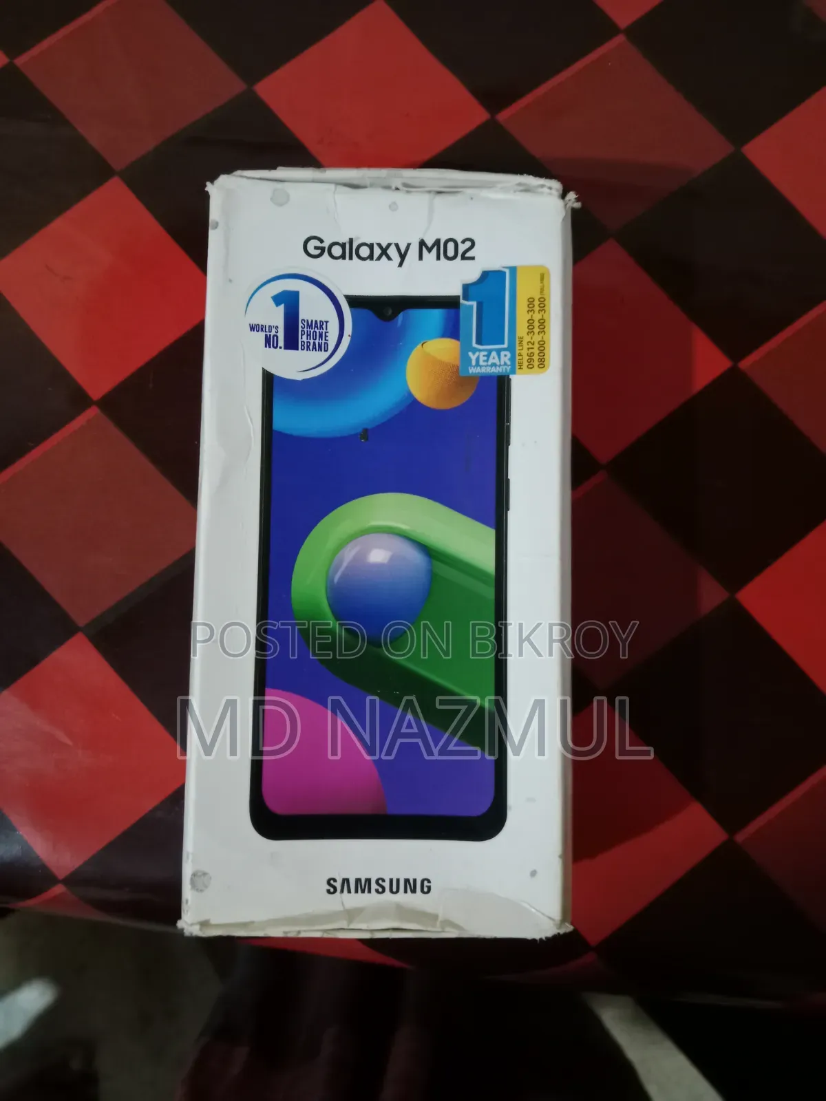 স্যামসাং গ্যালাক্সি এম০২ ৩২ জিবি কালো