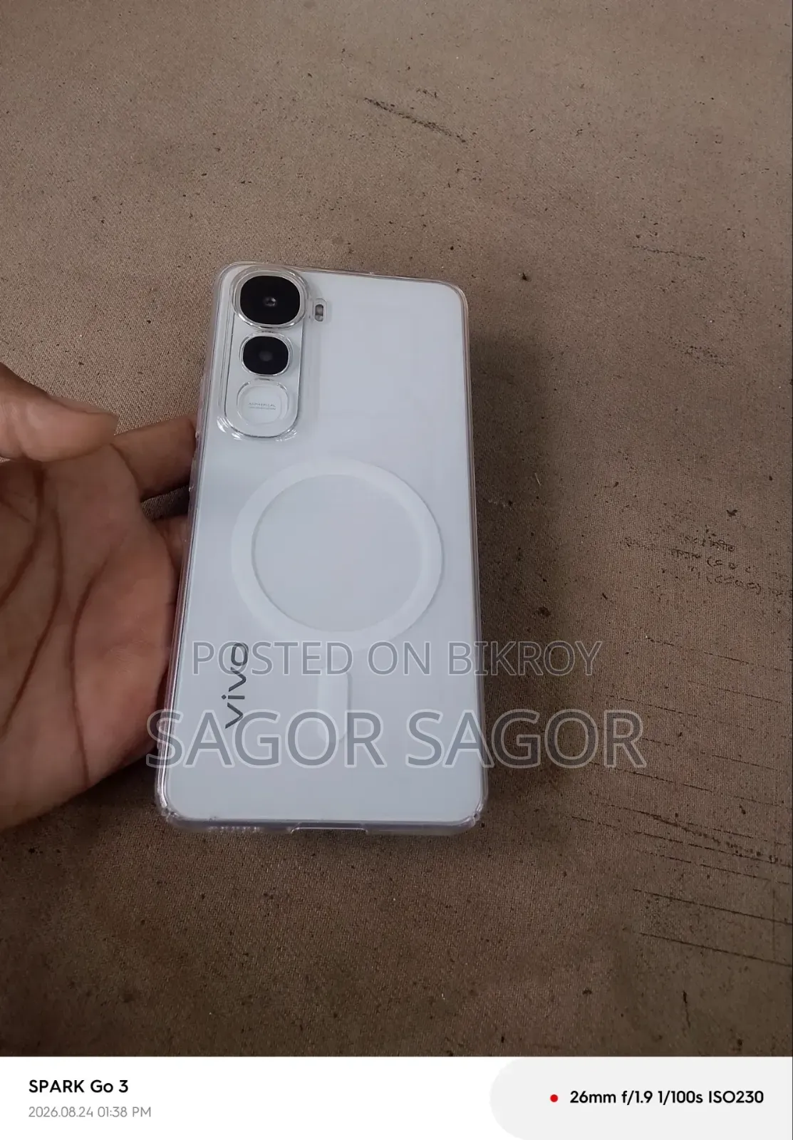 Vivo Y400 128 GB Silver
