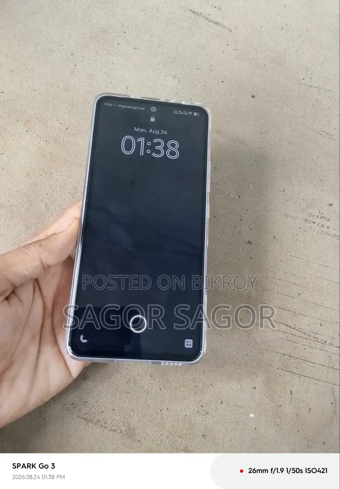 Vivo Y400 128 GB Silver