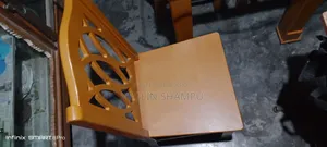 Glass table and 4 chairs for sale. All are in good condition.