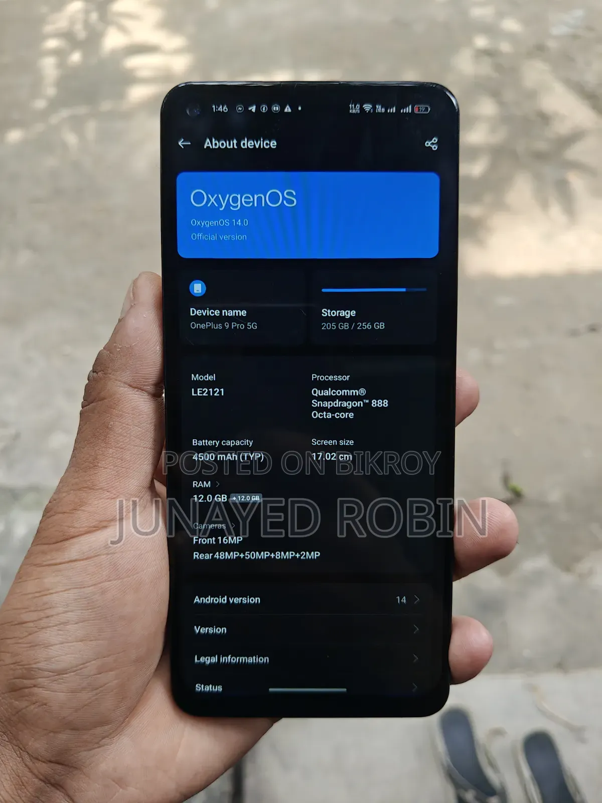 OnePlus 9 Pro 256 GB Blue