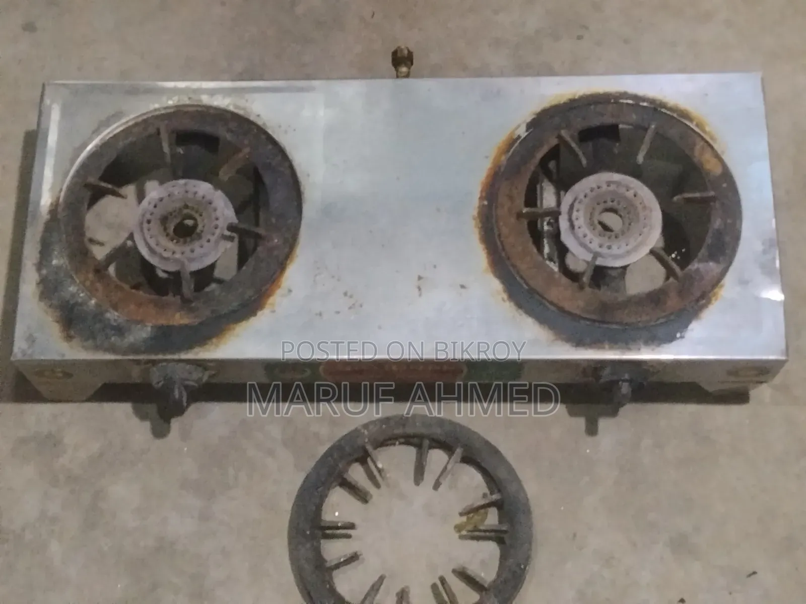 Double Burner Gas Stove