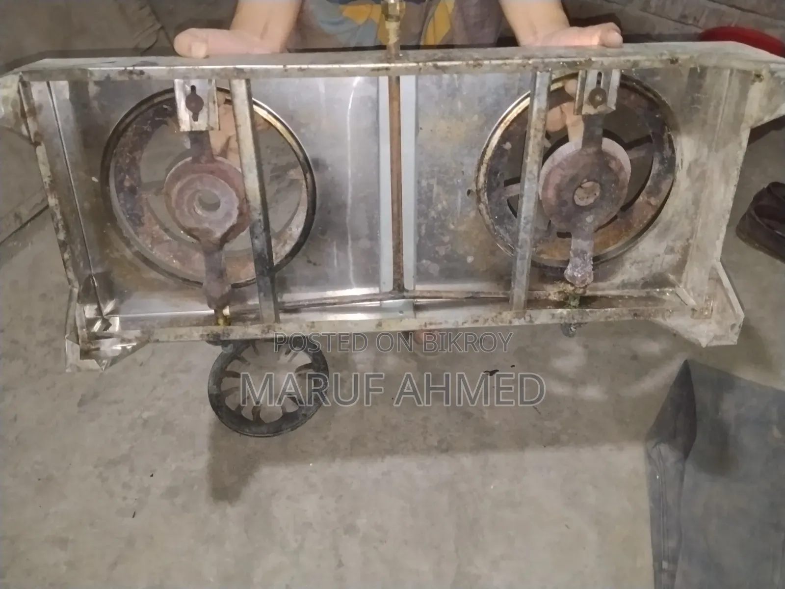 Double Burner Gas Stove