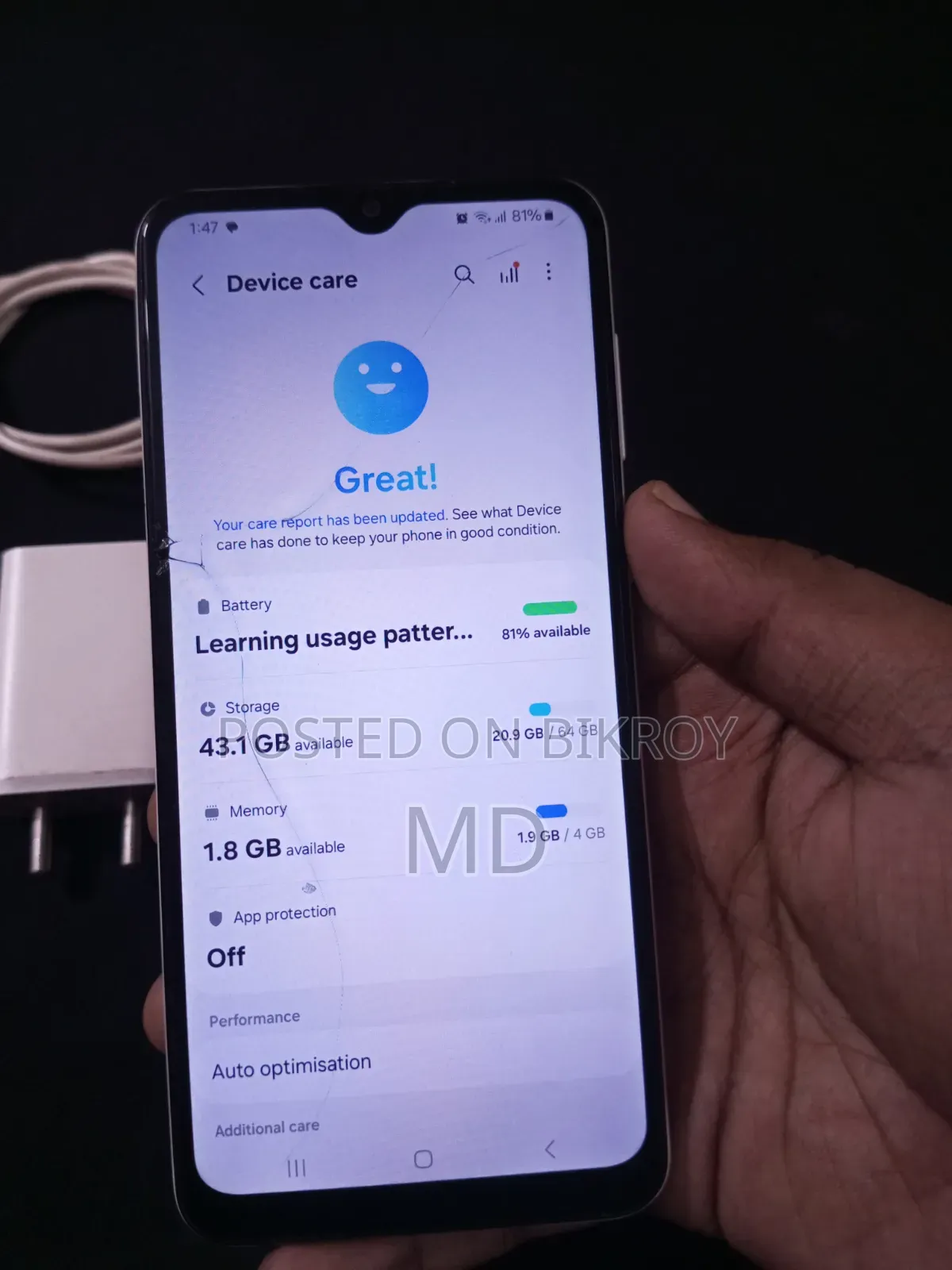 Samsung Galaxy A04 64 GB White