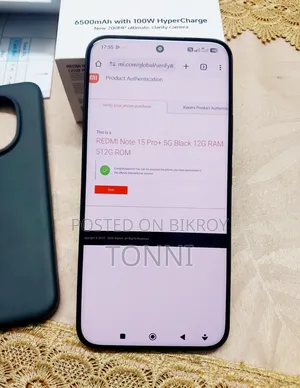 Xiaomi Redmi Note 15 Pro+ 512 GB Black