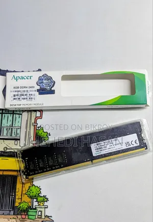 ৮জিবি ডিডিআর৪ ২৪০০মেগাহার্টজ র‍্যাম এপসার