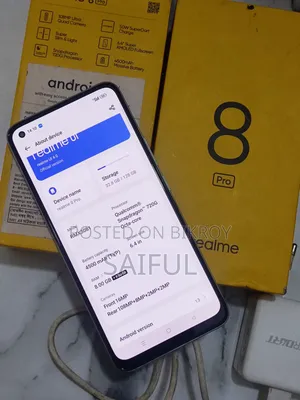 রিয়েলমি ৮ প্রো ১২৮ জিবি ইয়েলো