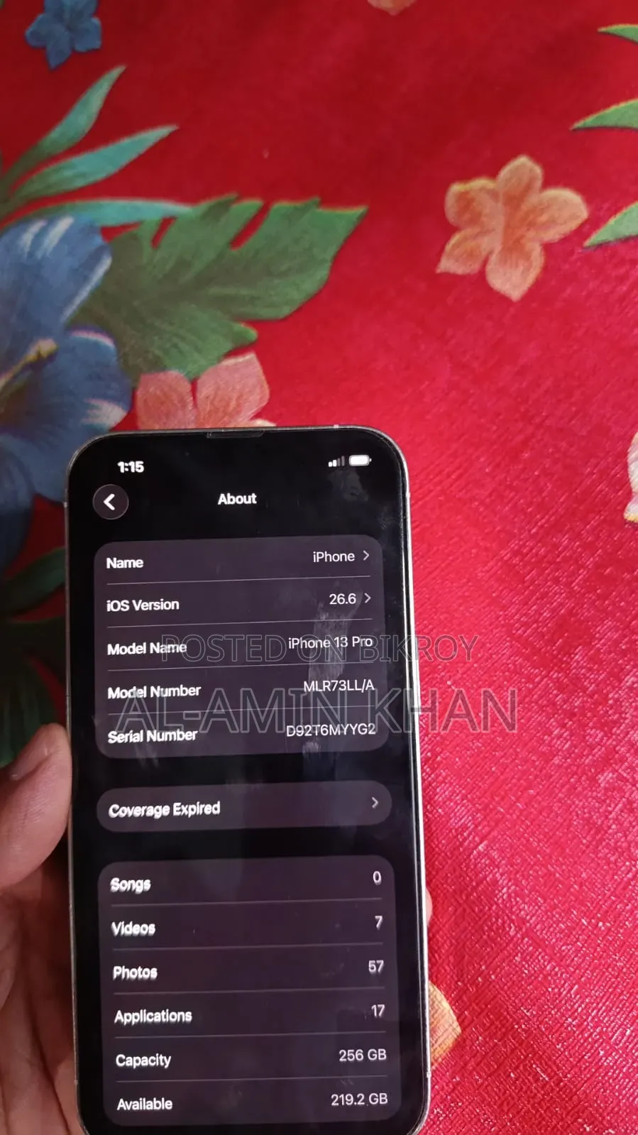 New Apple iPhone 13 Pro 256 GB White