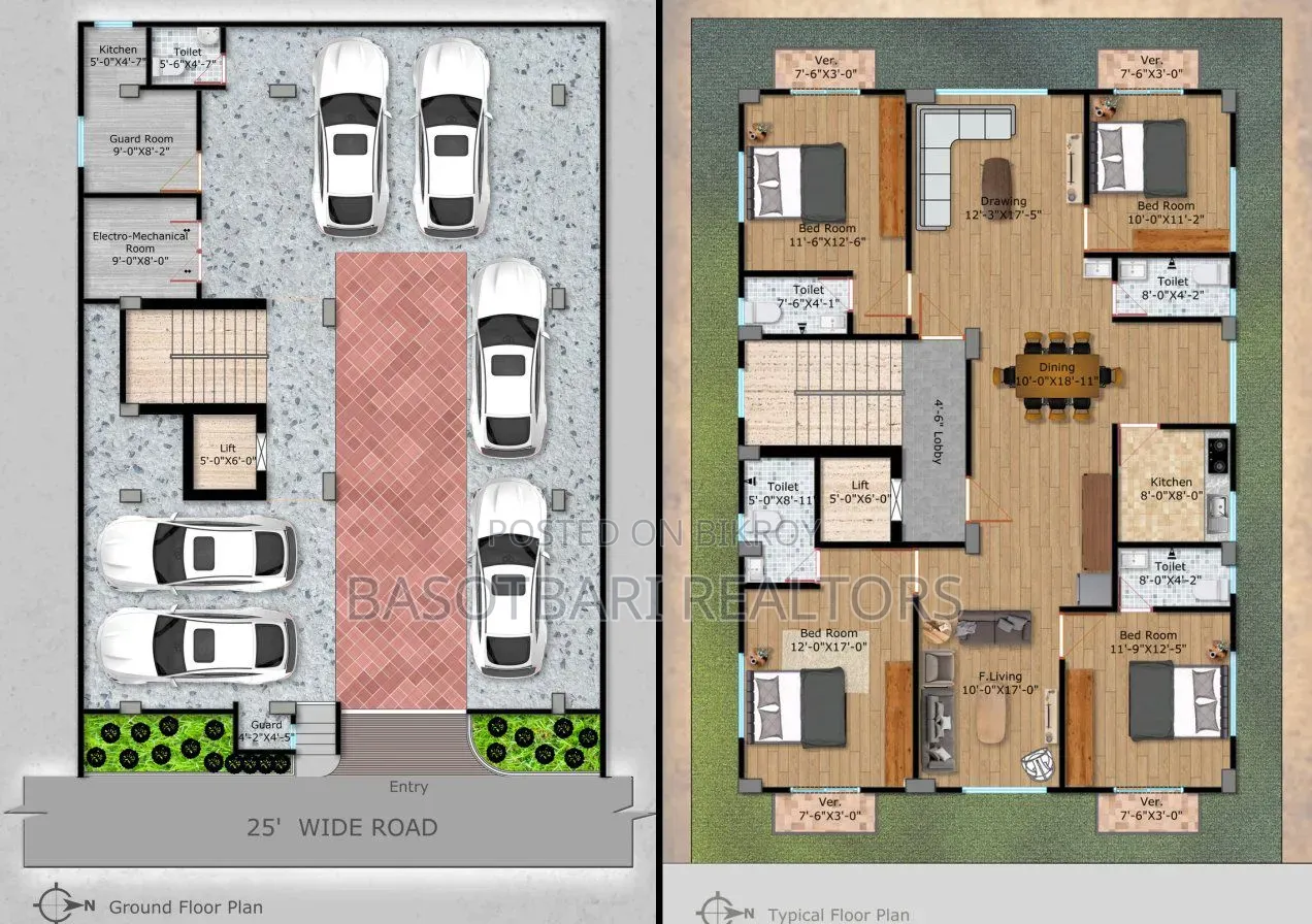 4 Bedroom Apartment in Aftab Nagar for sale