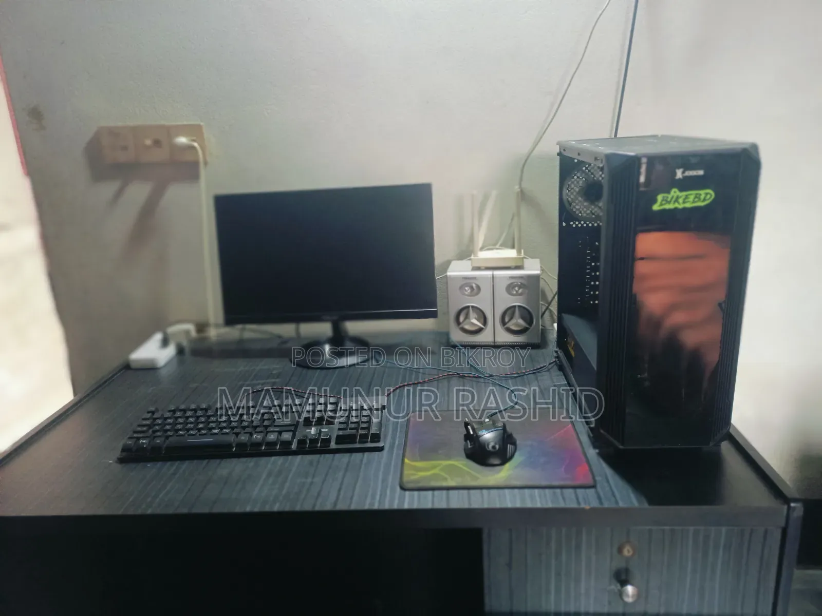 Desktop Computer MSI model 16GB AMD Ryzen 7 HDD+SSD 500GB