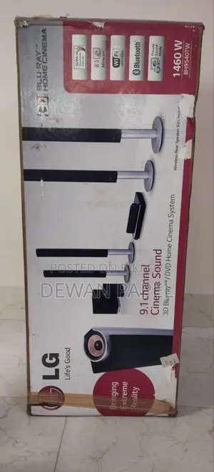 এলজি ৯.১ চ্যানেল সিনেমা সাউন্ড থ্রিডি ব্লু-রে/ডিভিডি হোম সিনেমা সিস্টেম