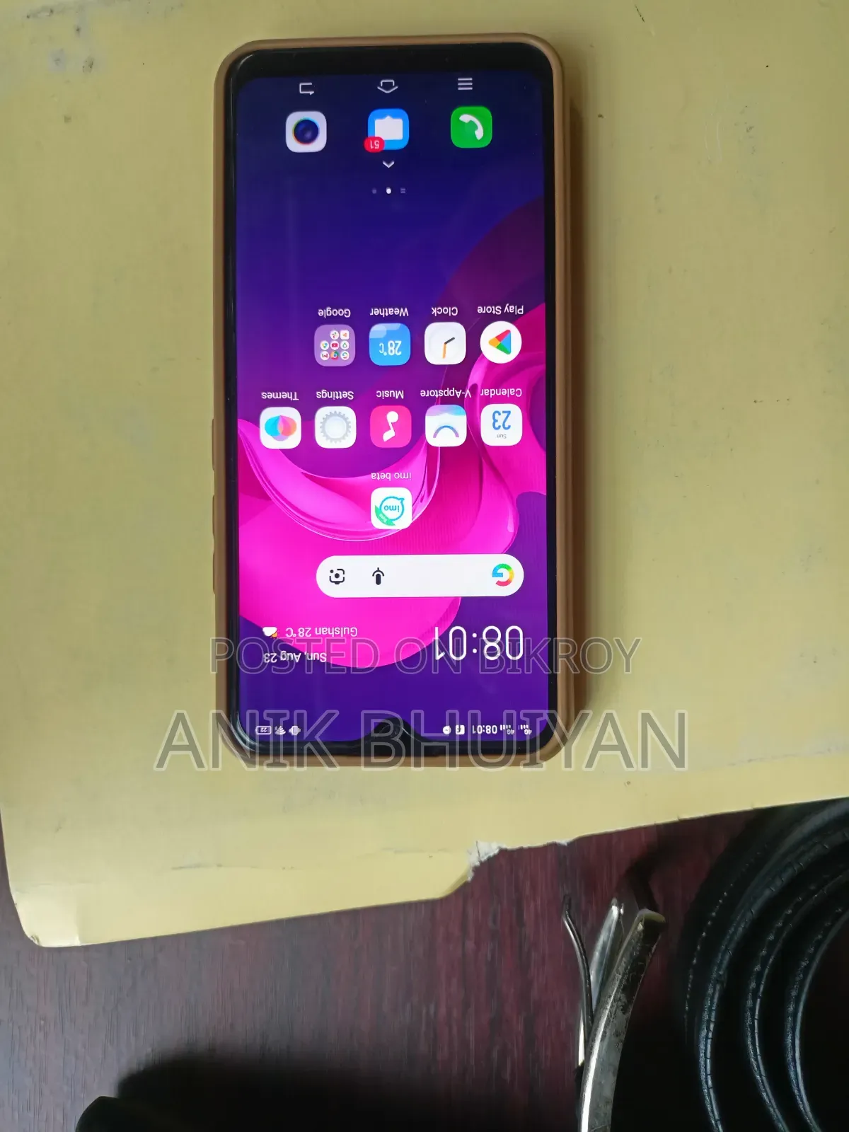 Vivo Y15 64 GB Rose Gold