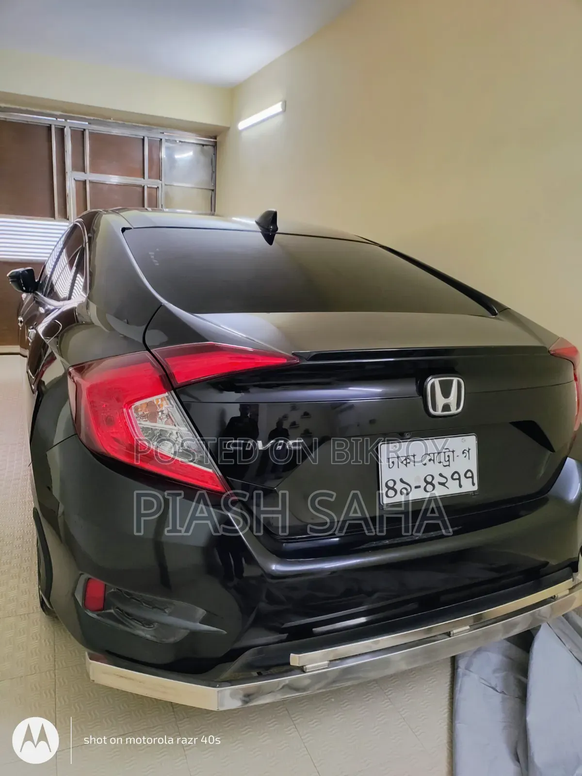 নতুন হন্ডা সিভিক ২০১৮ কালো