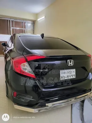 নতুন হন্ডা সিভিক ২০১৮ কালো