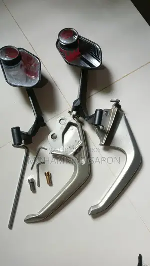 Yamaha FZS V2 Back Carrier & After Market Looking Glass