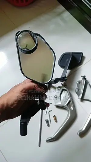 Yamaha FZS V2 Back Carrier & After Market Looking Glass