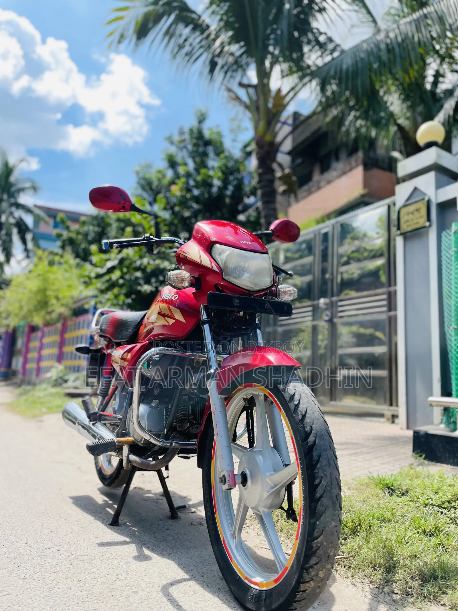 Hero HF Deluxe 2018 Red