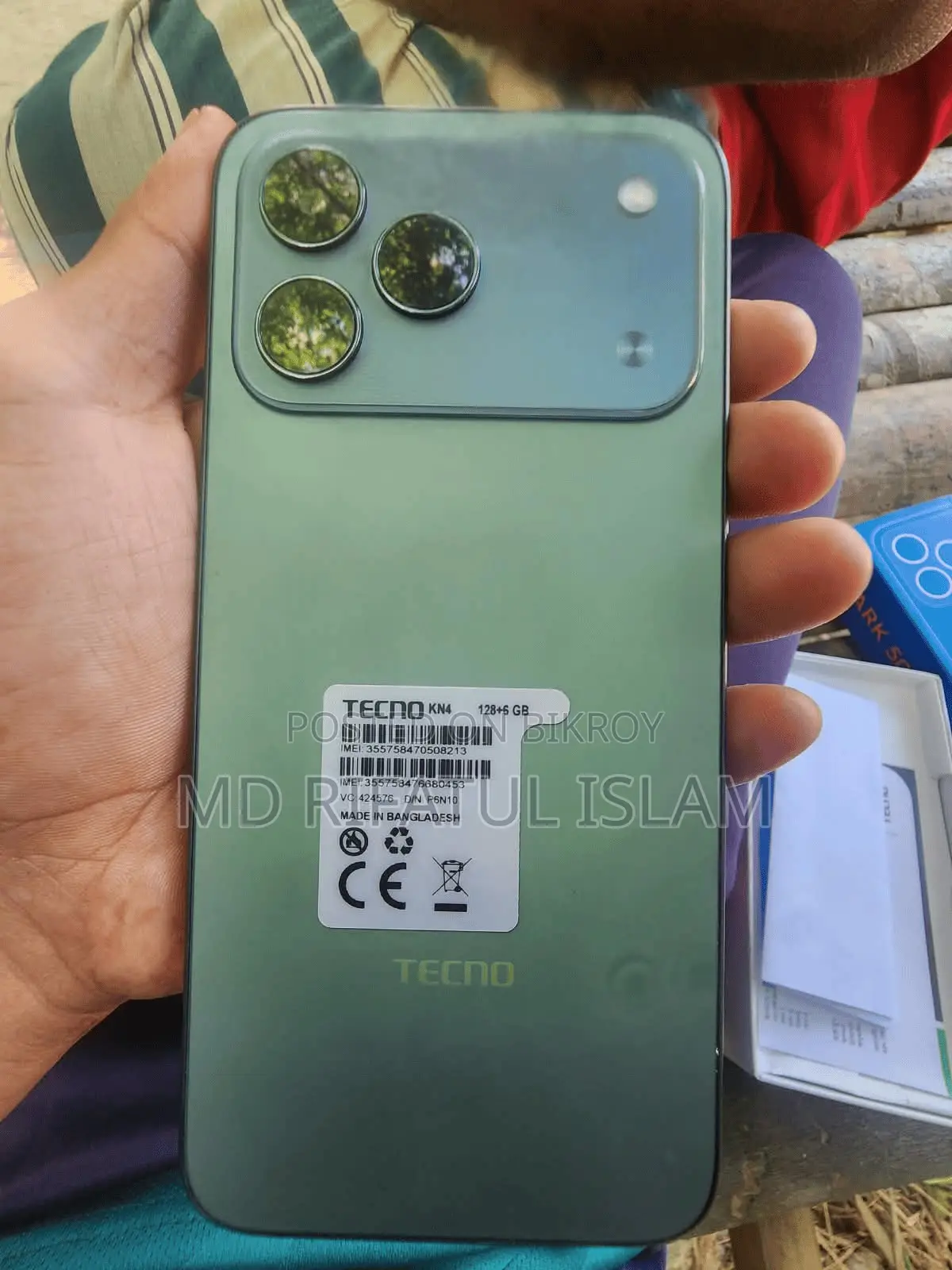 New Tecno Spark 50 128 GB Green