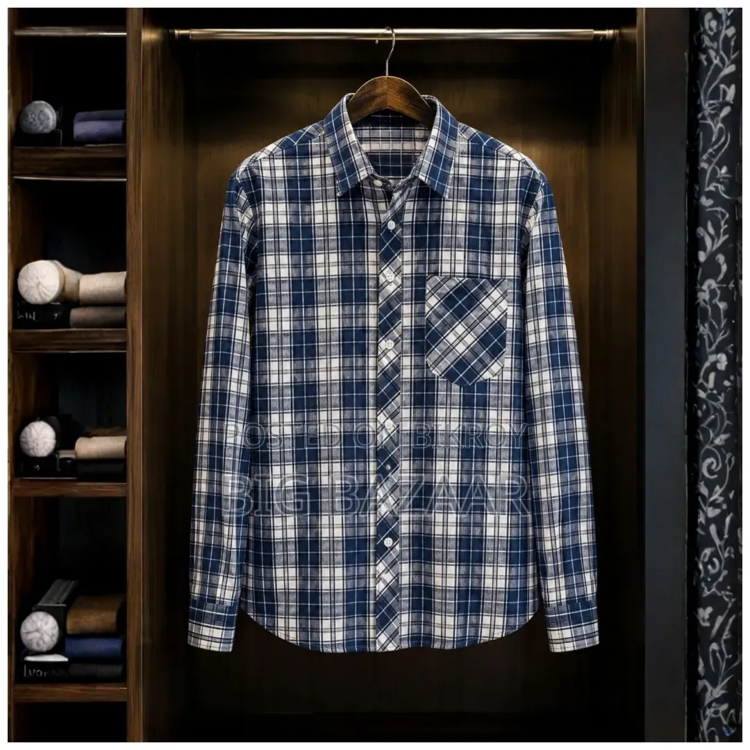Oxford Cotton Check Shirt