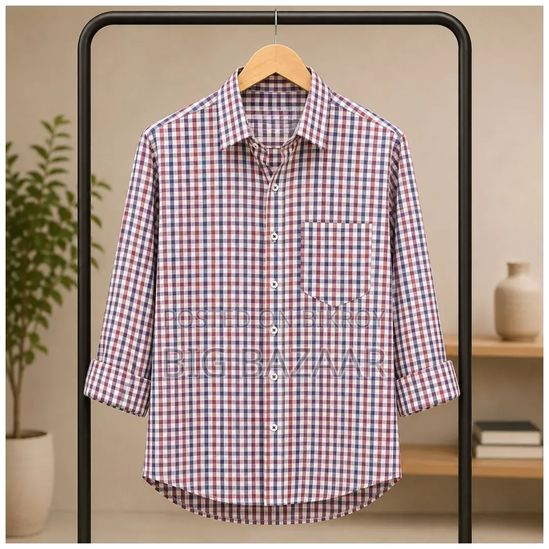 Oxford Cotton Check Shirt