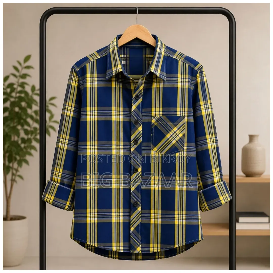 Oxford Cotton Check Shirt