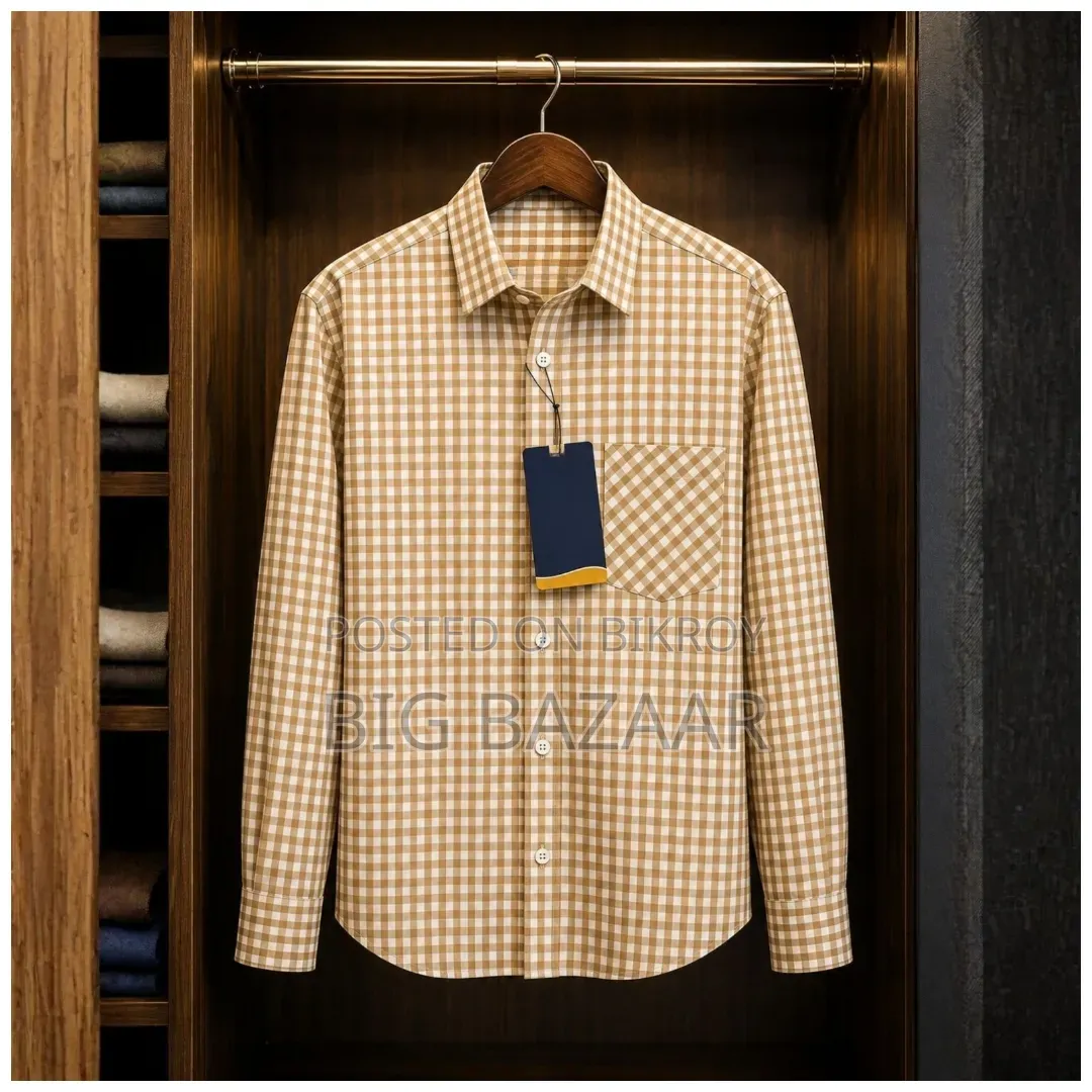 Oxford Cotton Check Shirt
