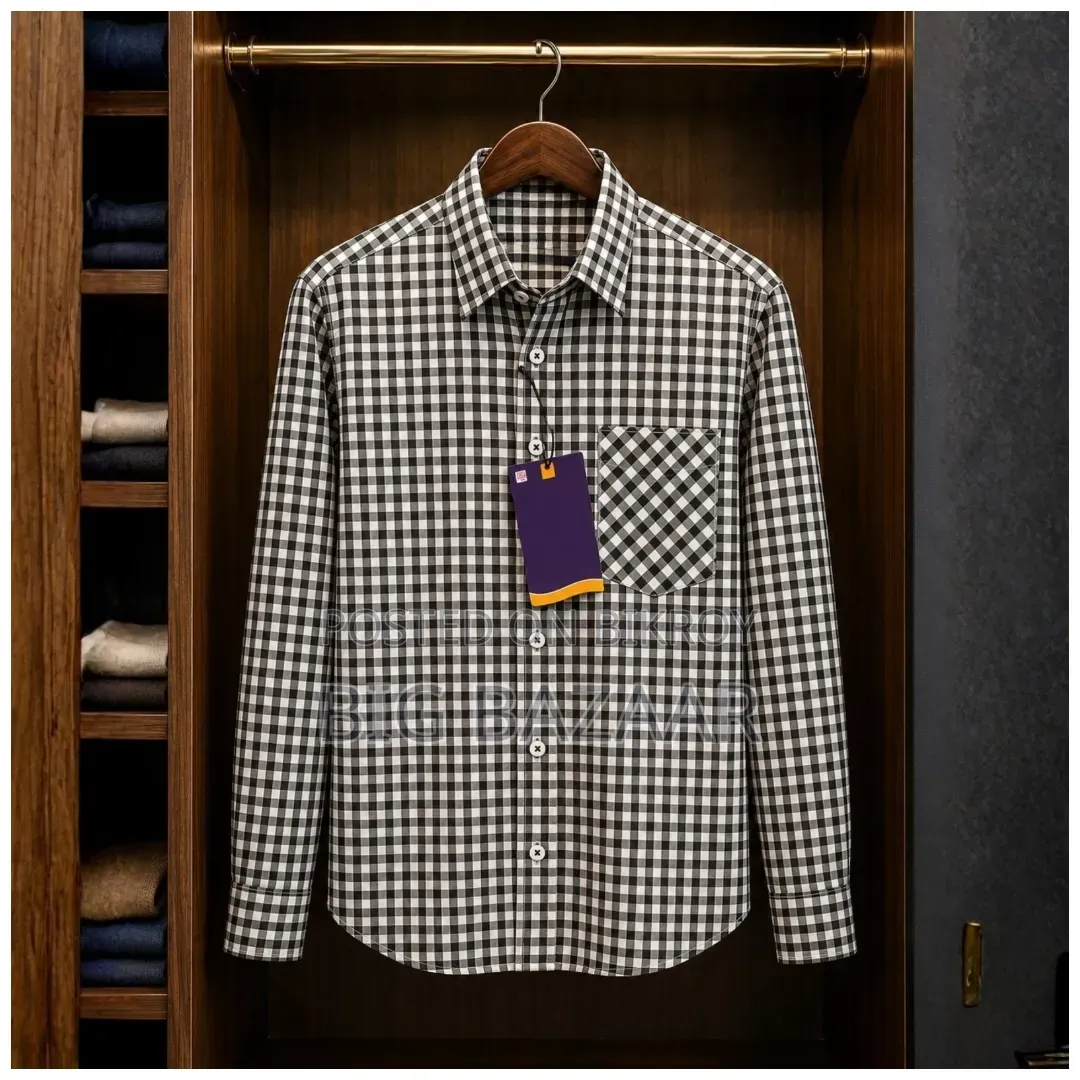 Oxford Cotton Check Shirt