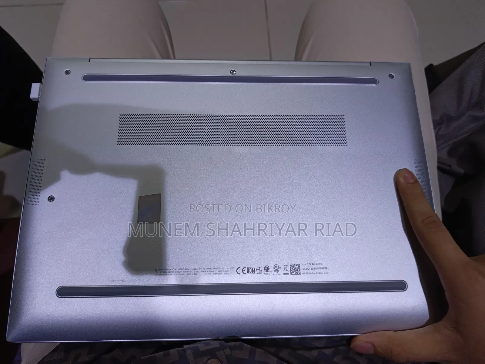 Laptop HP EliteBook 845 G10 16GB AMD Ryzen 5 SSD 350GB