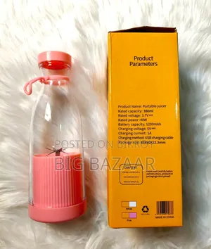380ML USB Rechargeable Portable Juicer Blender