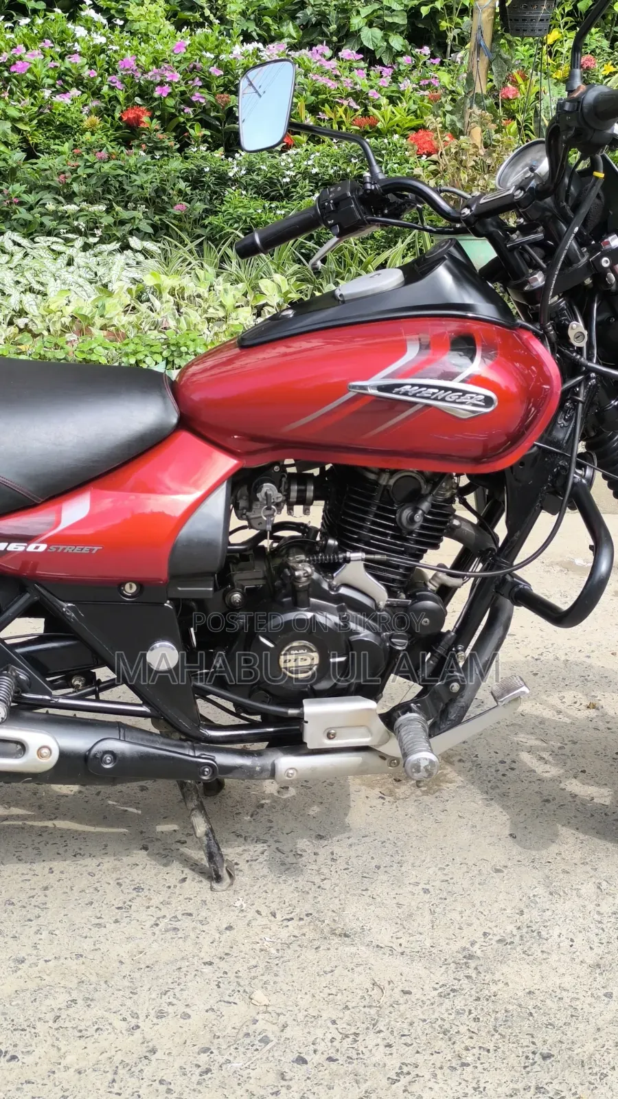 Bajaj Avenger 160 Street 2021 Red