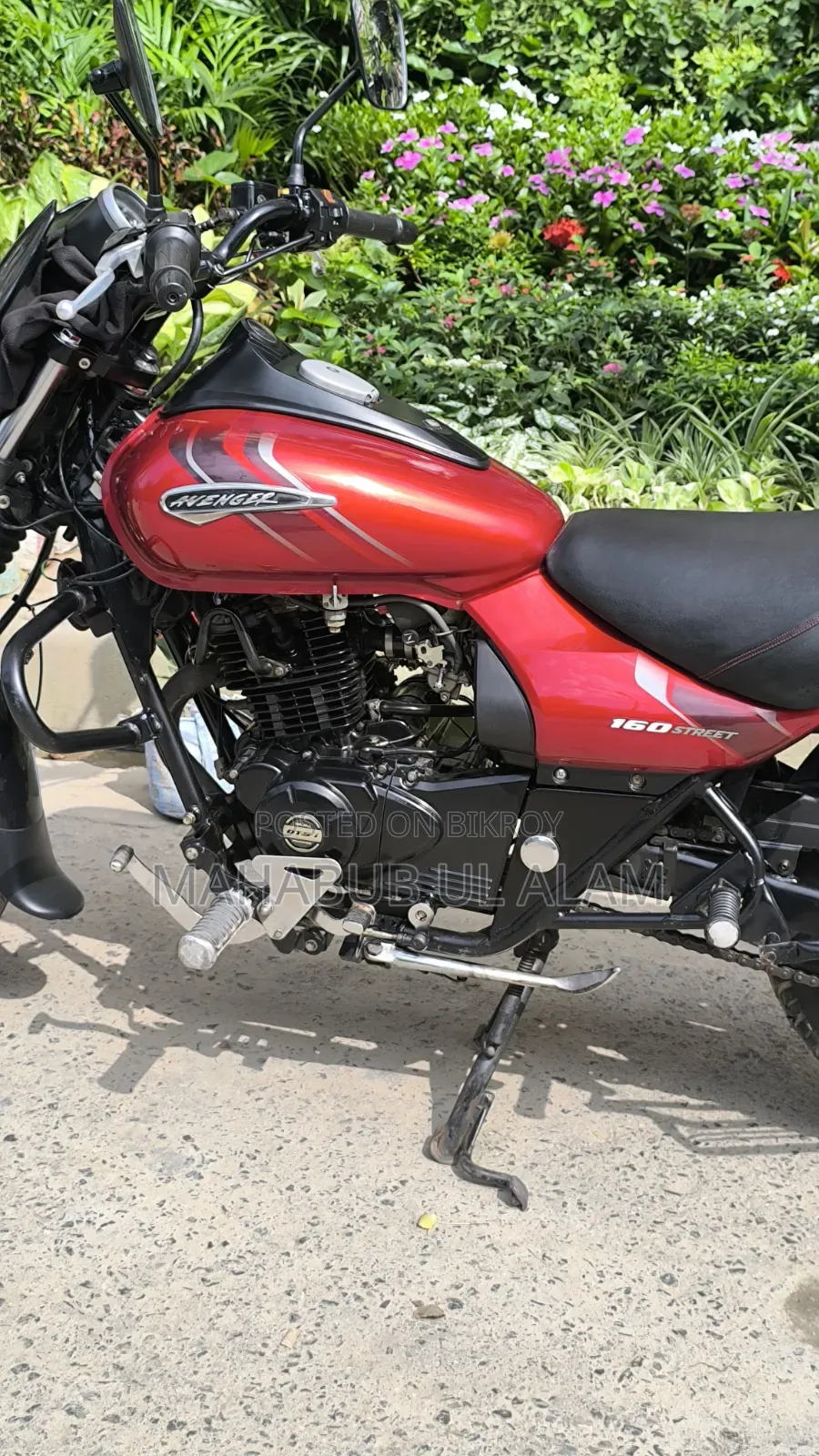 Bajaj Avenger 160 Street 2021 Red