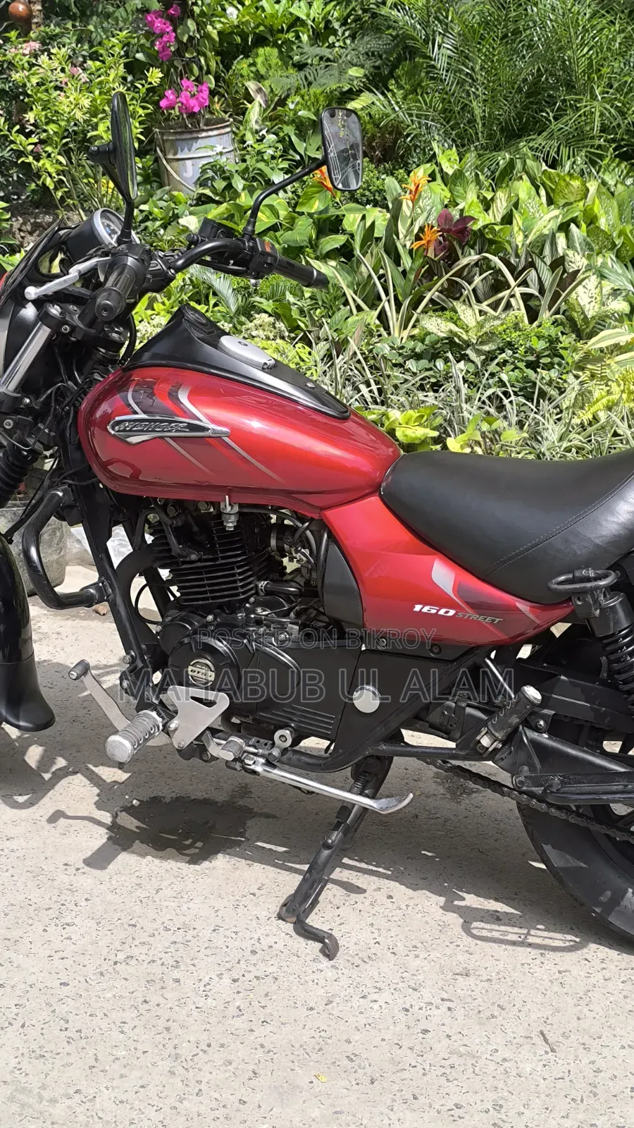 Bajaj Avenger 160 Street 2021 Red