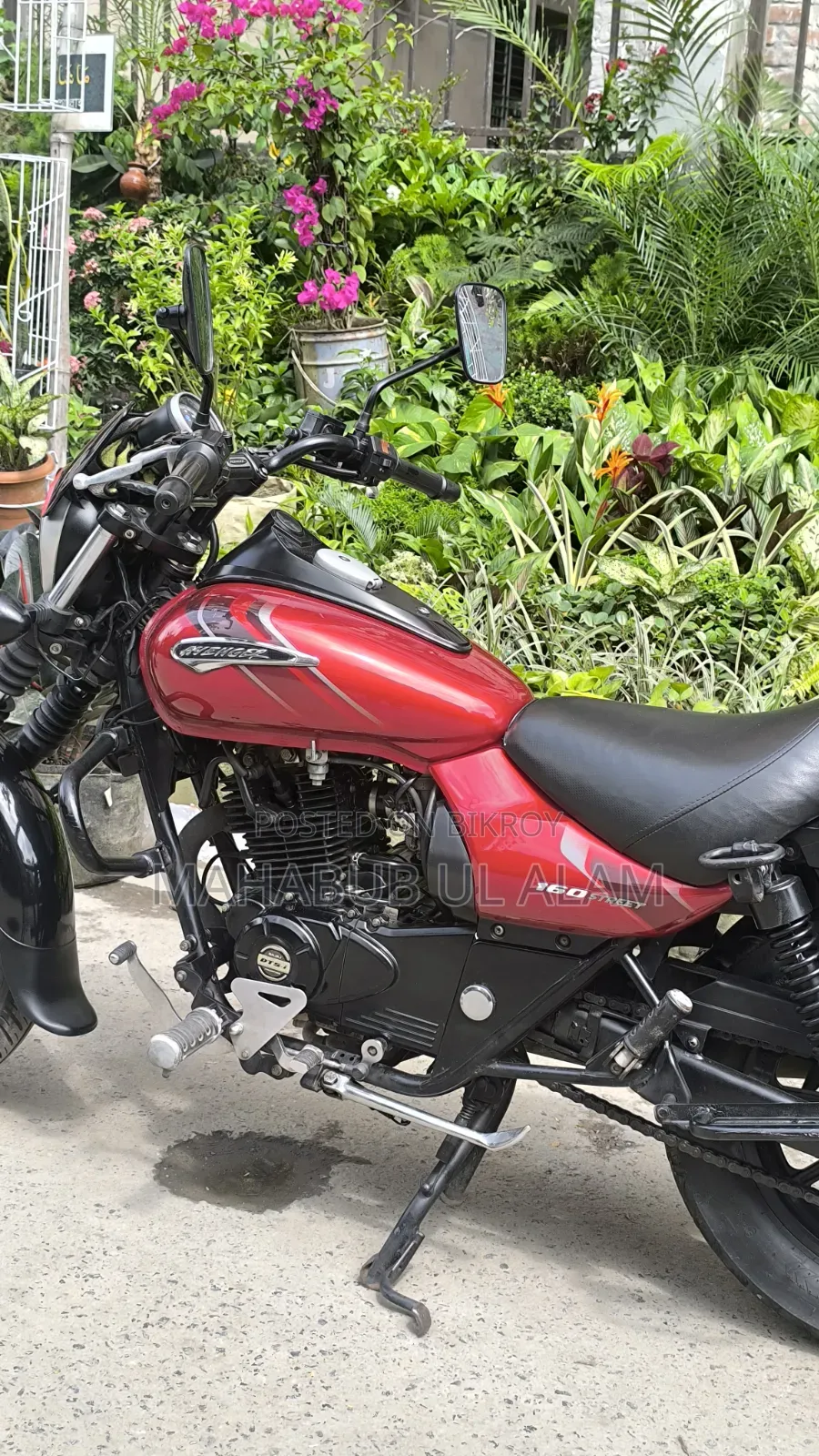 Bajaj Avenger 160 Street 2021 Red