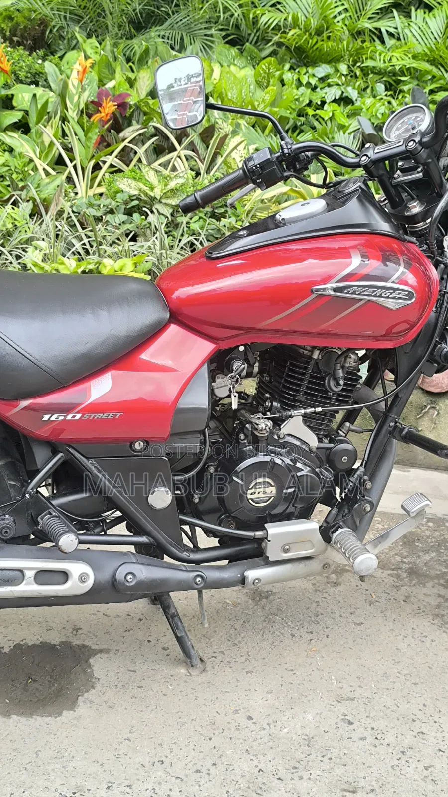Bajaj Avenger 160 Street 2021 Red