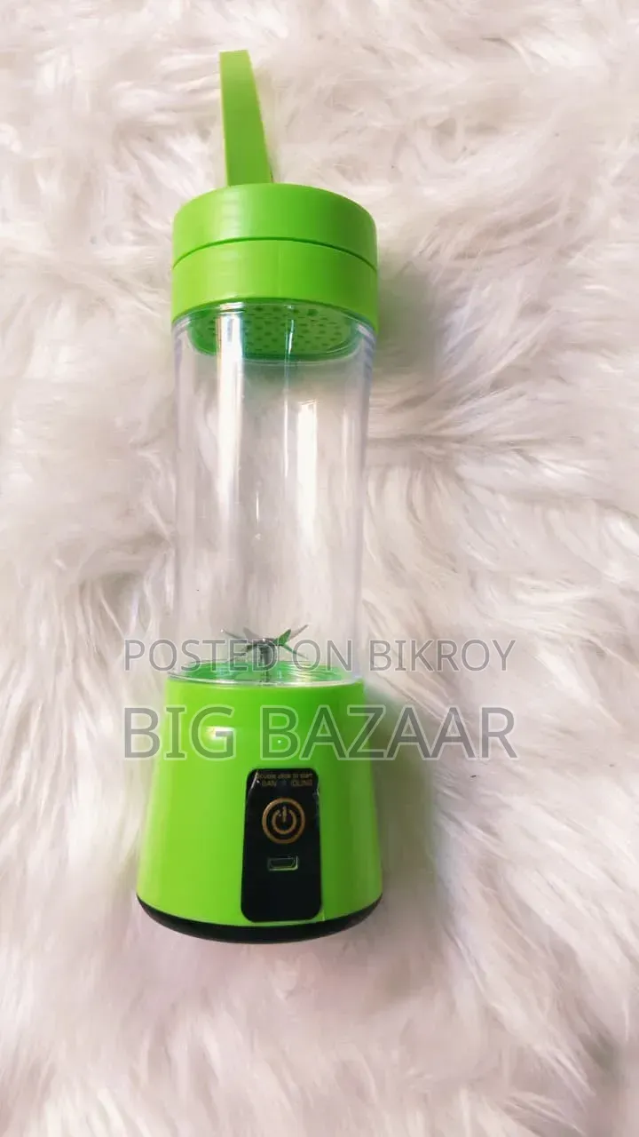 পোর্টএবল রিচার্জেবল জুস ব্লেন্ডার এ-৮০১ – ৩৮০ মিলি