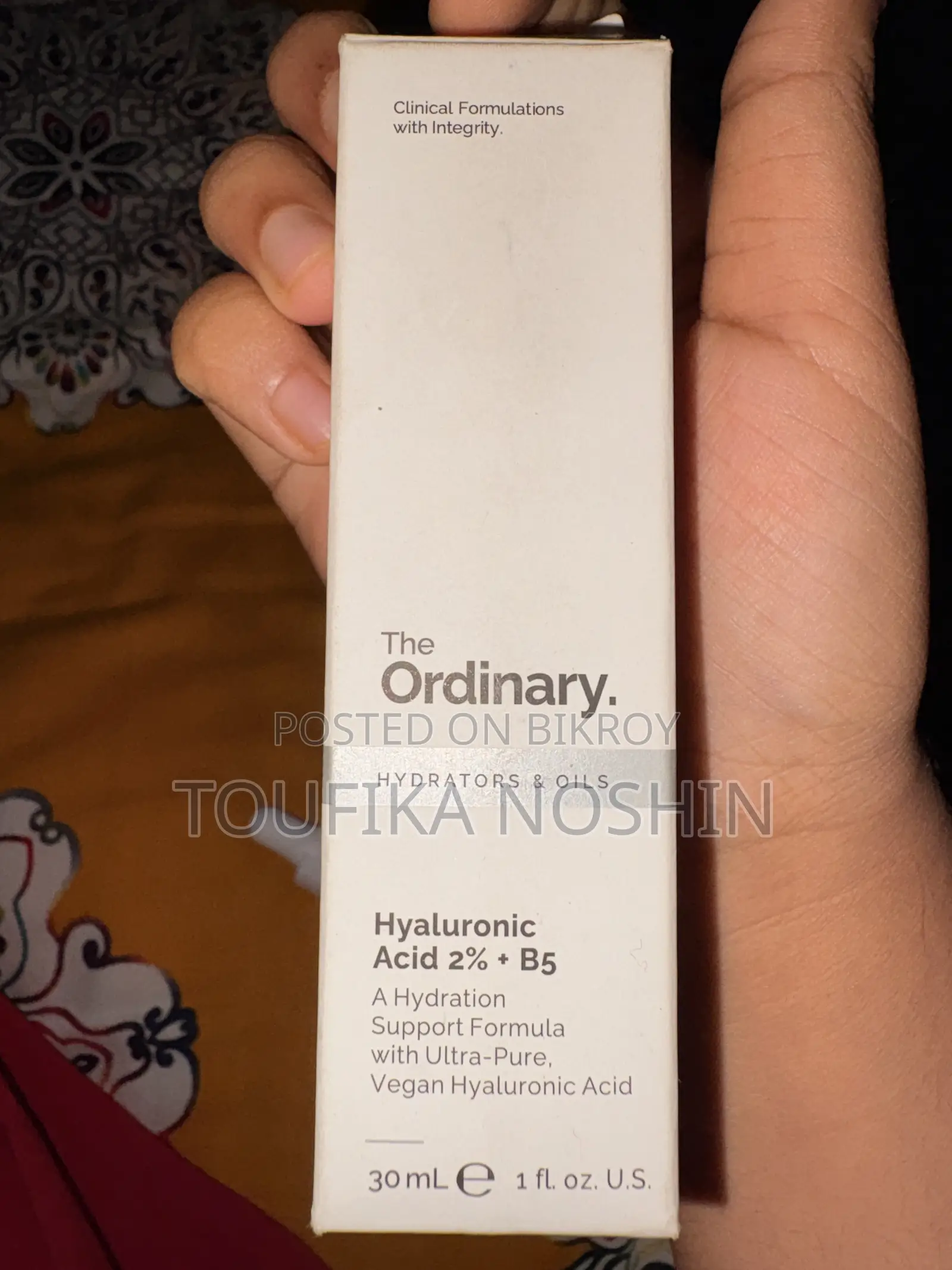 The Ordinary Serum (Hyaluronic Acid 2% + B5)