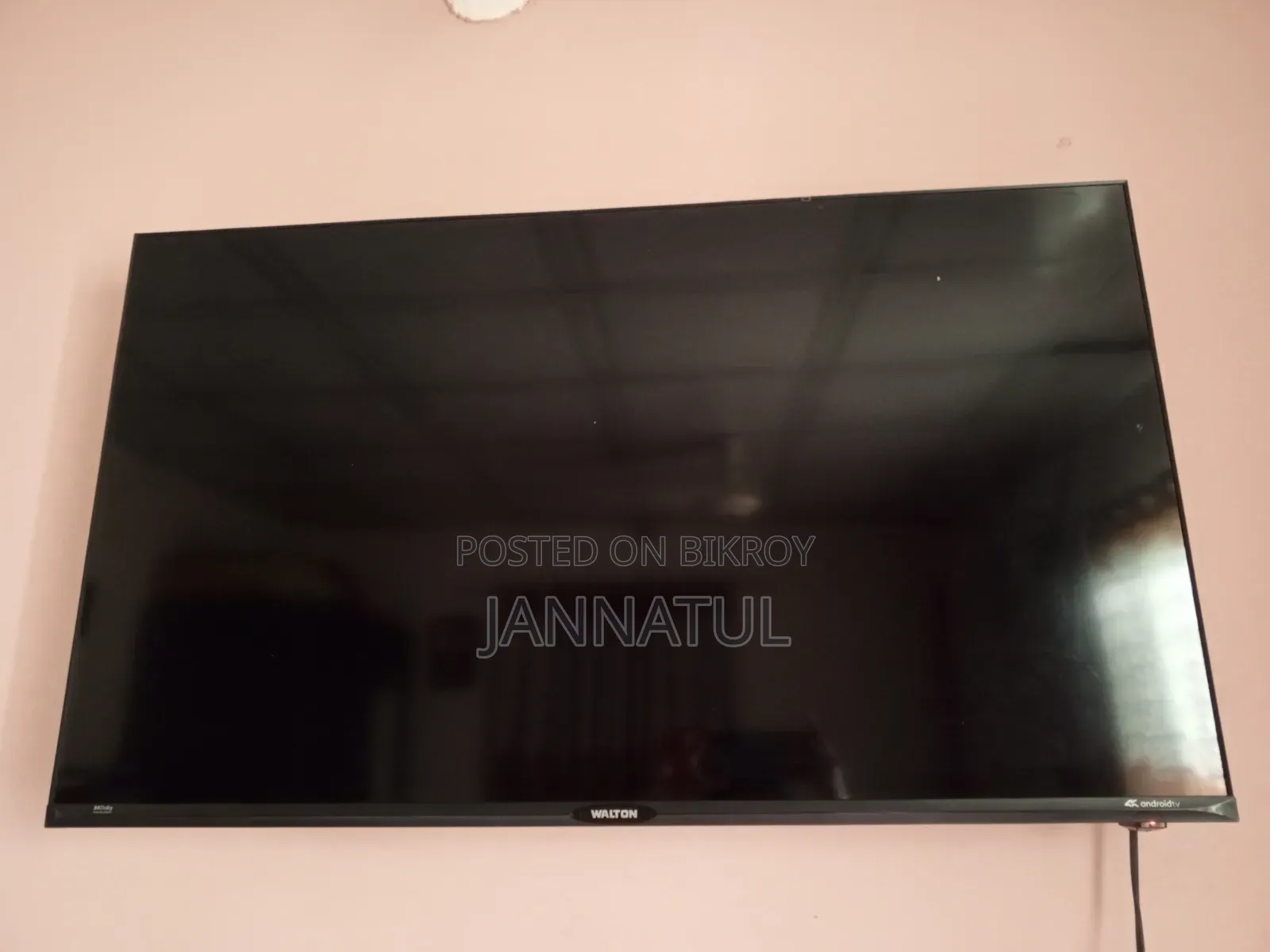 Walton 43” 4K Android TV for Sale