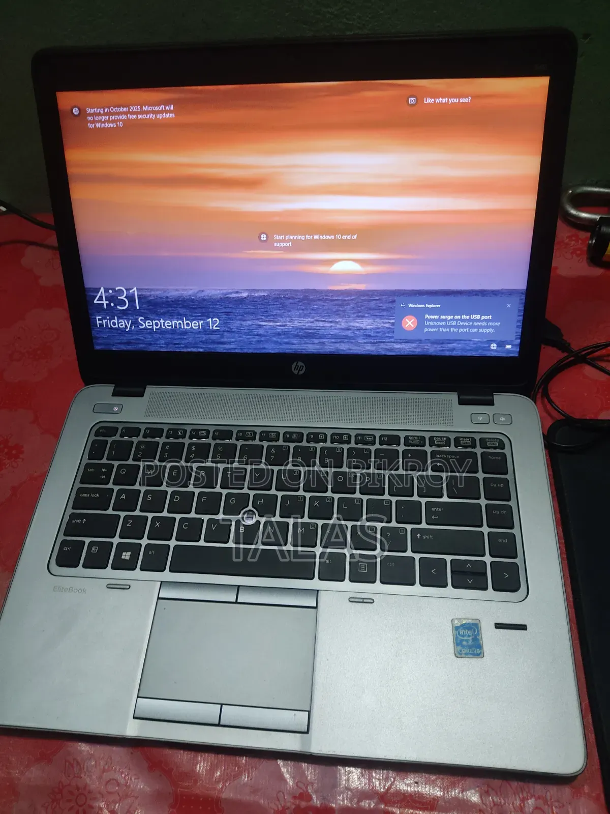Laptop HP EliteBook 840 G1 4GB Intel Core i5 HDD 500GB