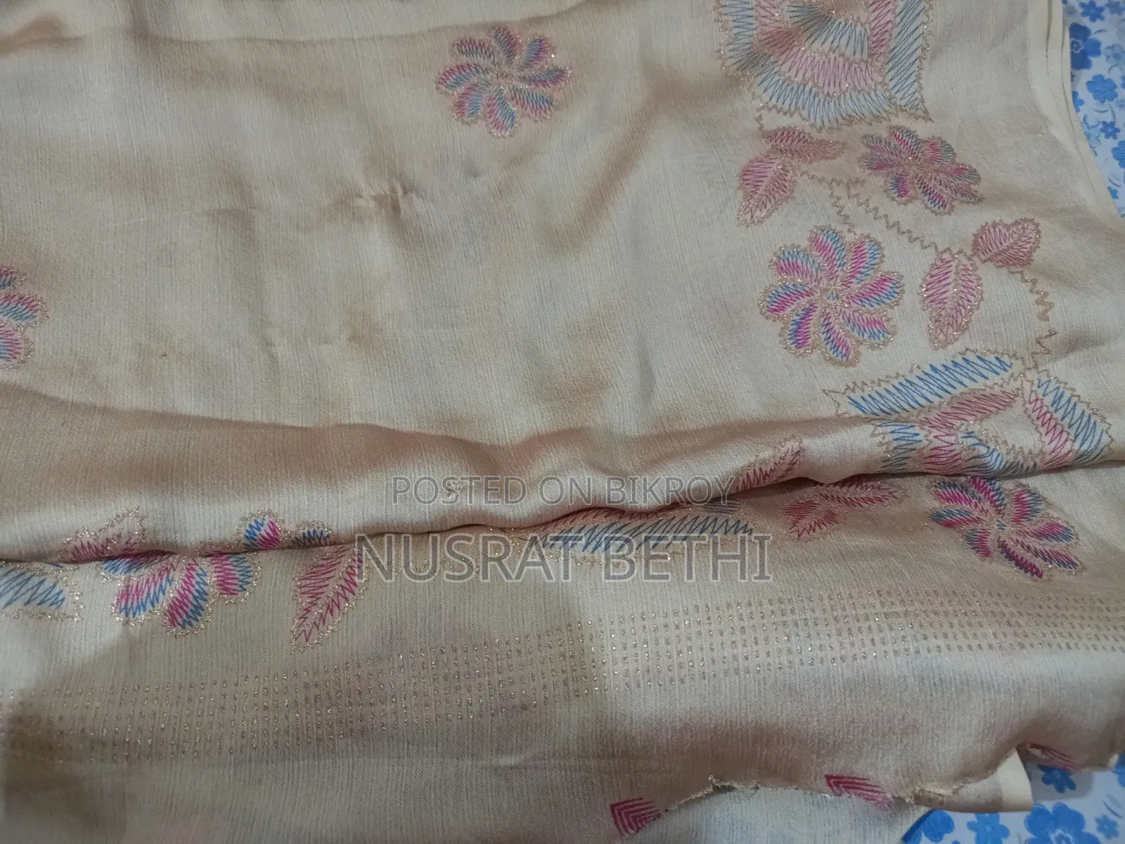 Dresses and sarees for sale.