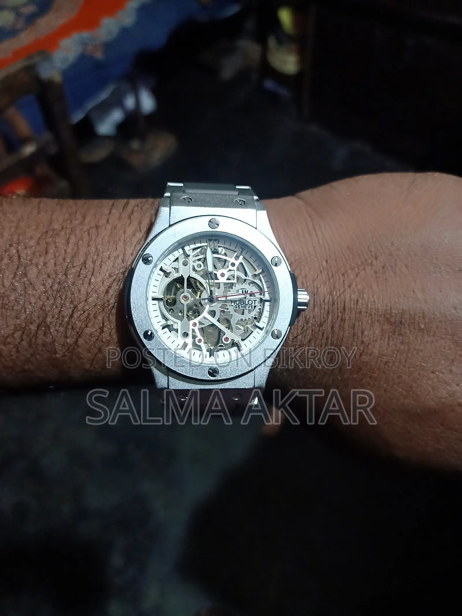অটমেটিক ঘরী HABLOT Watch