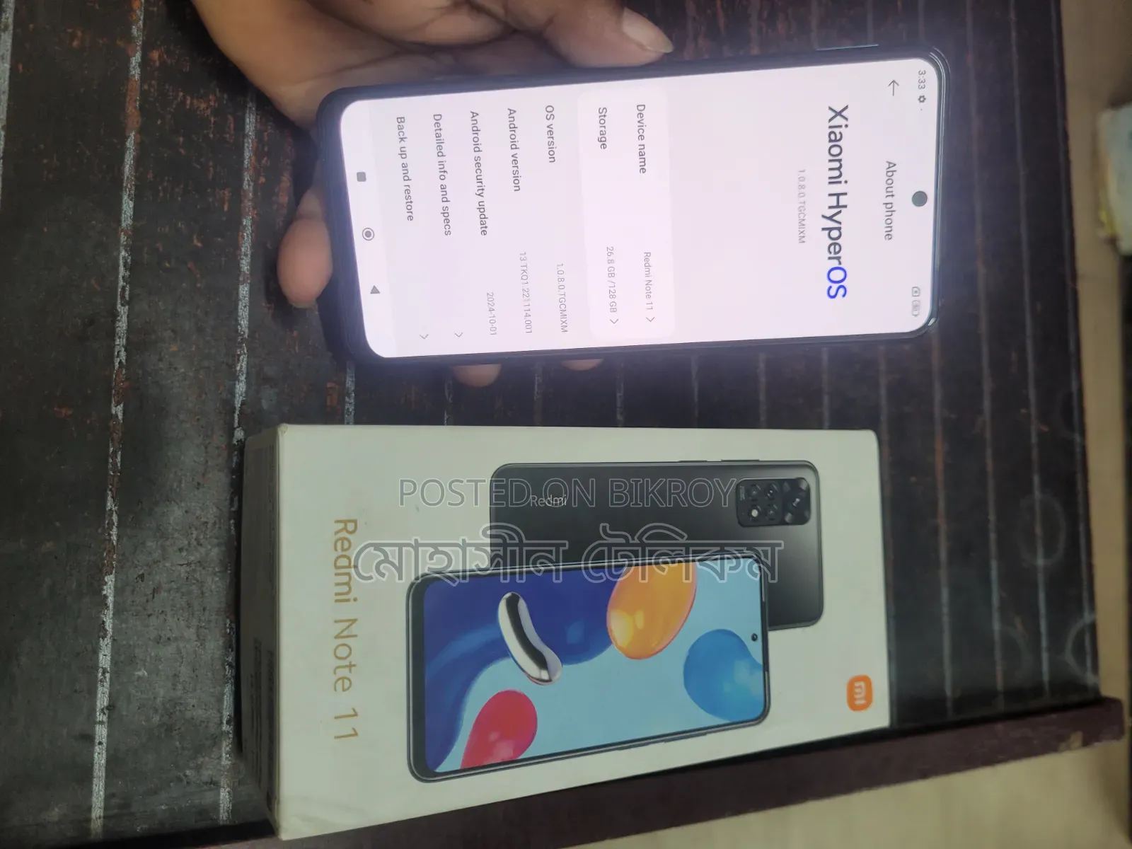 Xiaomi Redmi Note 11 128 GB Black