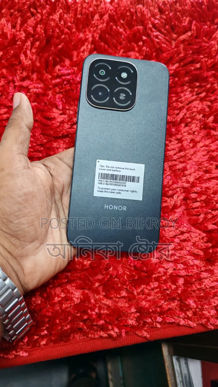 Honor X6C 128 GB Black